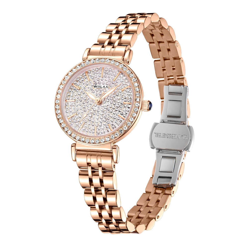 Hot Sale High Quality Alloy Quartz Watch Women Wrist Diamond Watches