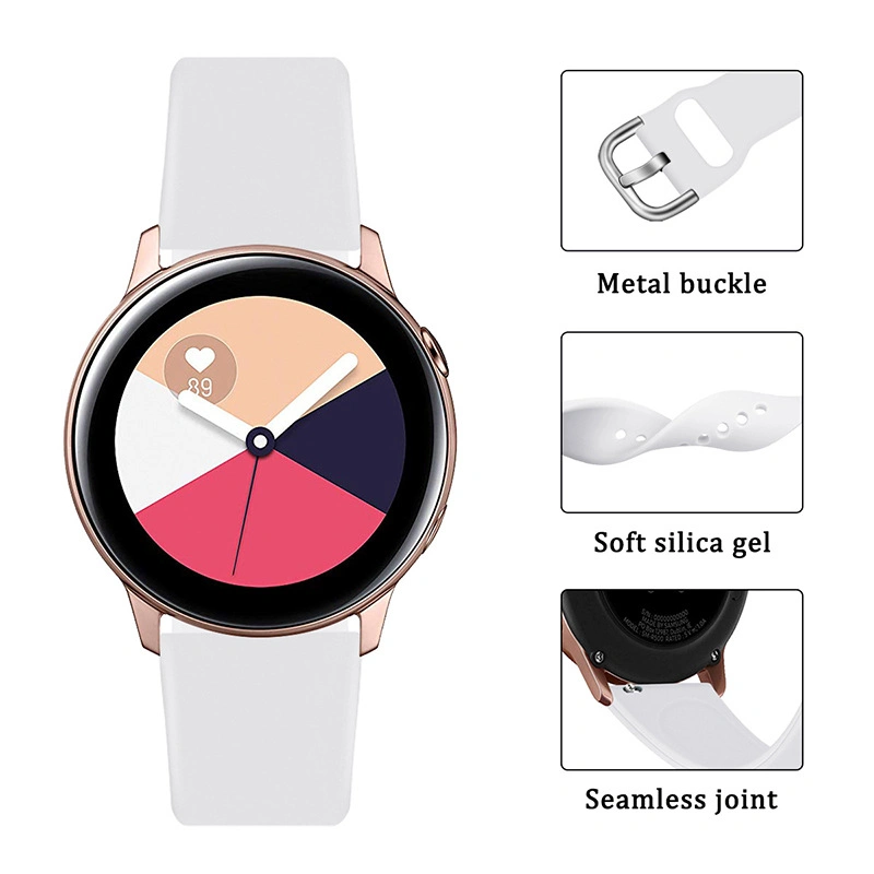 Universal Silicone Straps Siliocne Bands Accessories for Smartwatch