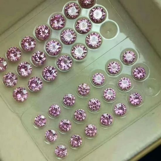 CNC Cutting 3ex Lab Created Good Product CZ Jewelry 