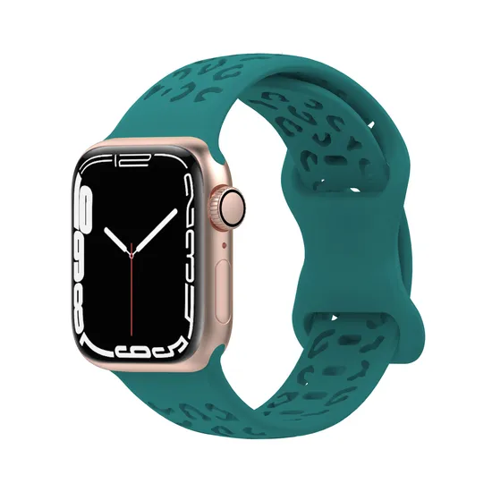 New Summer Hollow Cat Claw Soft Silicone Strap Watchband for Apple Watch 