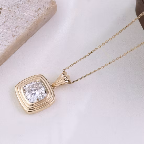 Fine 14K Gold Lab Grown Diamond Jewelry with Changeable Structure VGI