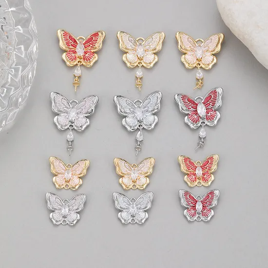 Good Vintage Pendant Jewelry Butterfly Earrings Ins Style Niche Charms High